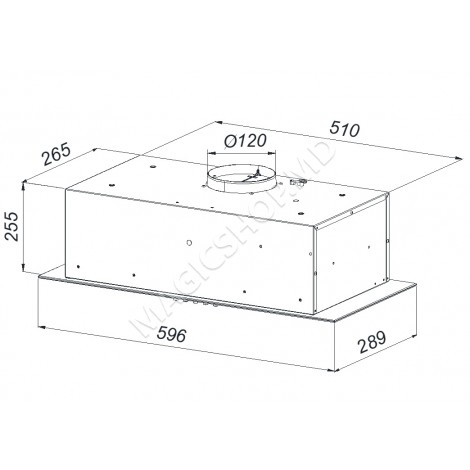 Hota Tornado Backer FAUST 60 TOUCH BL 